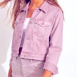 Light Purple Denim Jacket
